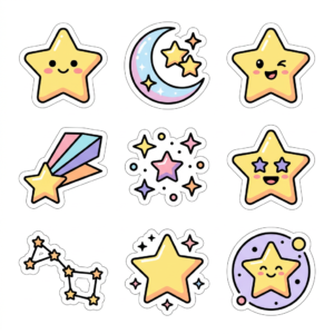 Sticker Fantasy Dreamscape Set 16-20 4K Wallpaper Pack preview artwork