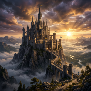 Ultimate Fantasy & Sci-Fi 4K Wallpaper Bundle – Castle Kingdom + Space Galaxy Collection